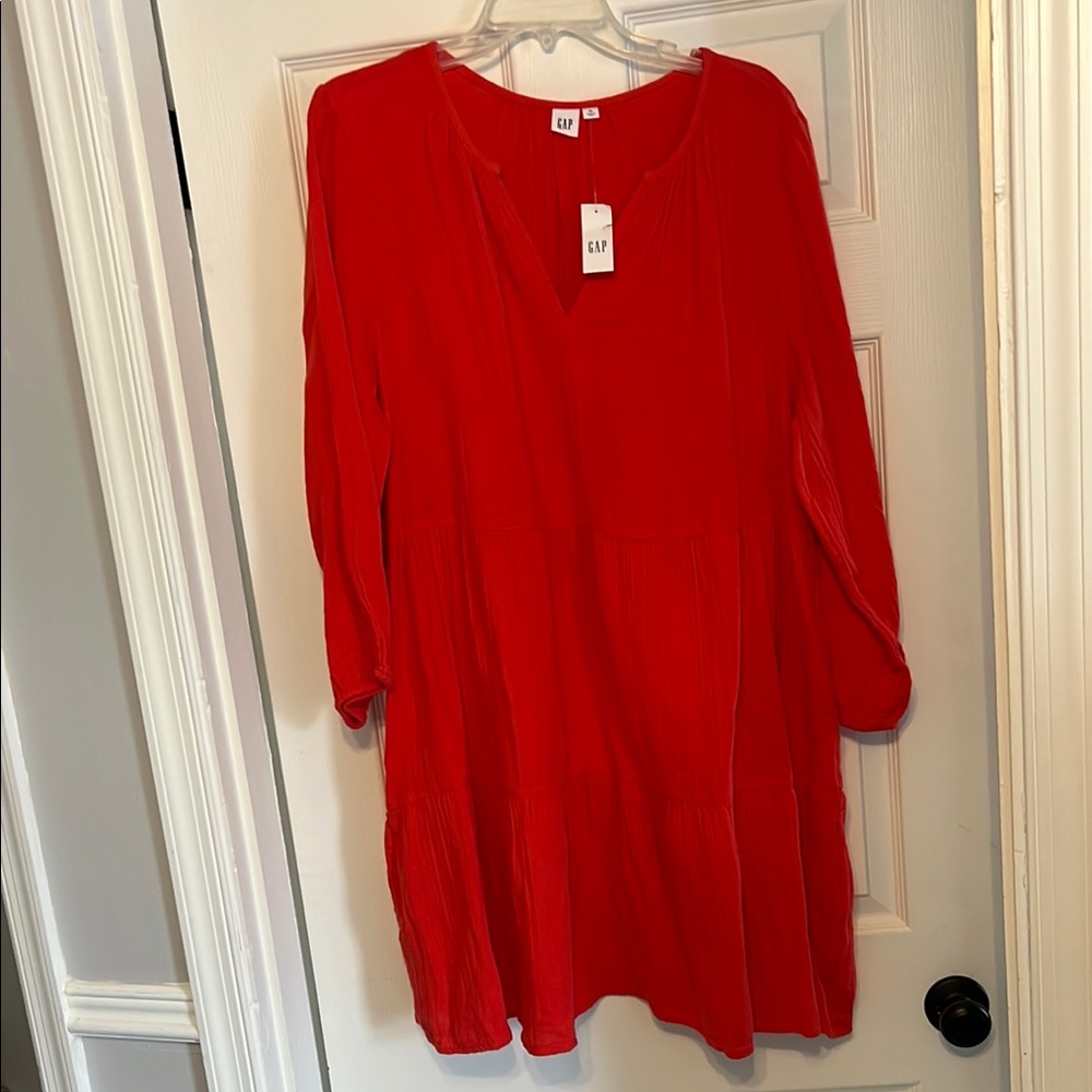 GAP Pink/Red Dress NWT